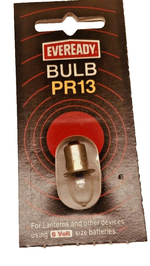 PR13 LANTERN BULB LAMP (6V) EVEREADY (PR-13) PR13 LANTERN BULB LAMP (6V) EVEREADY (PR-13)