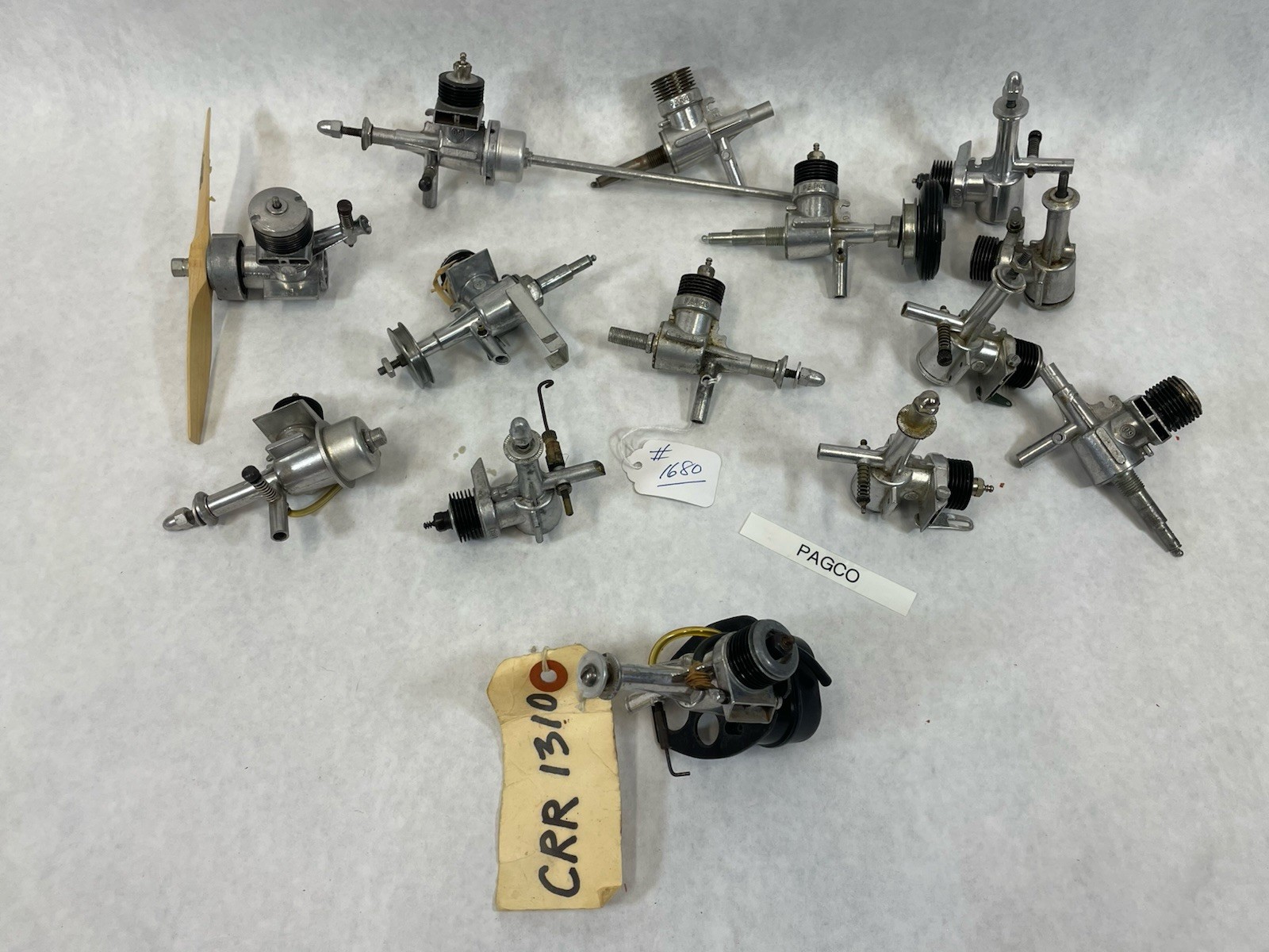Massive Vintage Pagco Engine Lot 14 Engines Plus Drive Units