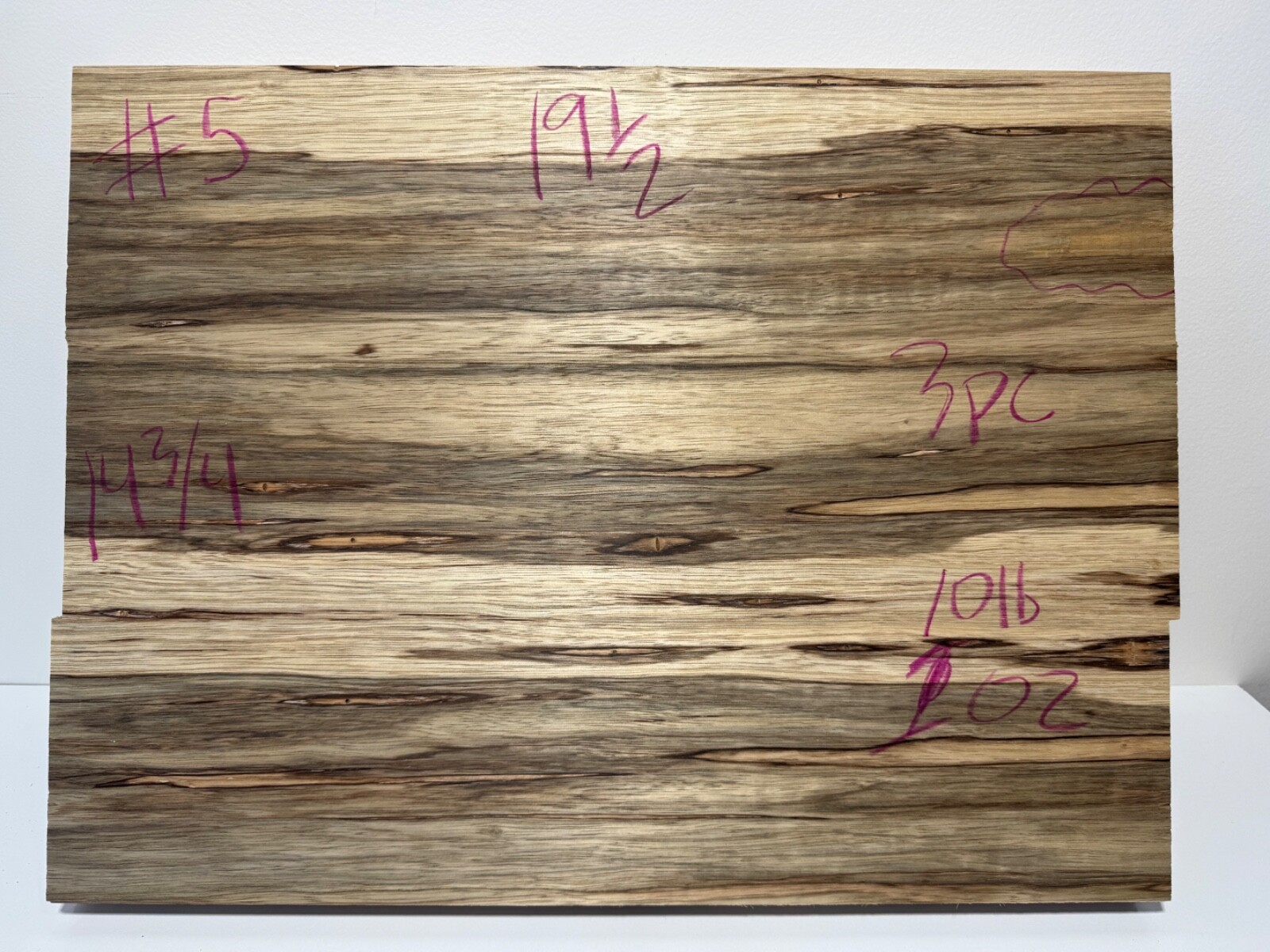 SANDED 1.75 3 PIECE Black Limba guitar Body Blank #5 Kiln Dried 10lb 1oz SANDED 1.75 3 PIECE Black Limba guitar Body Blank #5 Kiln Dried 10lb 1oz