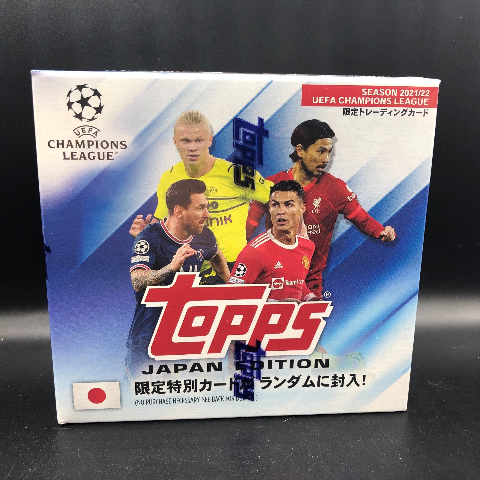 Topps 2021-2022 UEFA Champions League Soccer Japan Edition Factory Sealed Box