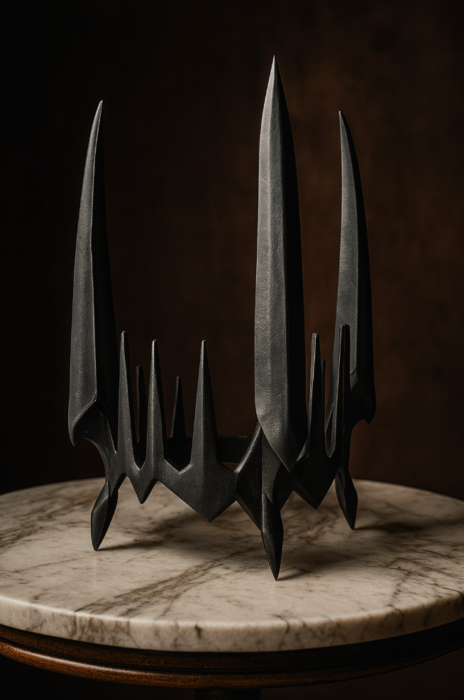 Lord of the Rings Sauron Crown 1:1 Replica Cosplay Helmet Prop Dark Lord NEW Lord of the Rings Sauron Crown 1:1 Replica Cosplay Helmet Prop Dark Lord NEW