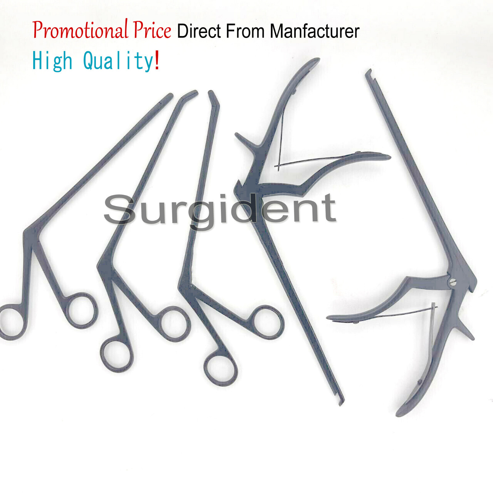 Premium Quality Kerrison Rongeur & Spine Cushing Pituitary Surgical Orthopedic