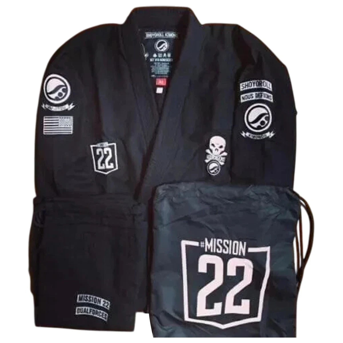 Shoyoroll Batch 66 Mission 22 Project BJJ Gi Jiu Jitsu Uniform 450 GSM With Bag