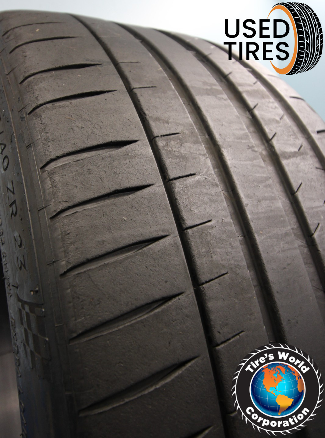 1 Used Michelin Pilot Sport 4S MO1 285/40ZR23 285/40/23 2854023 111Y