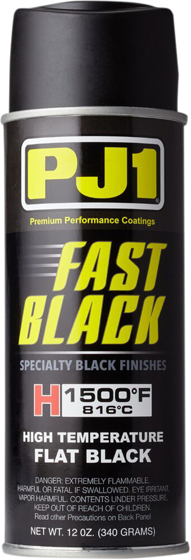 PJ1/VHT High-Temperature Exhaust Paint Matte Black Fits 12 Oz Aerosol 16-HIT