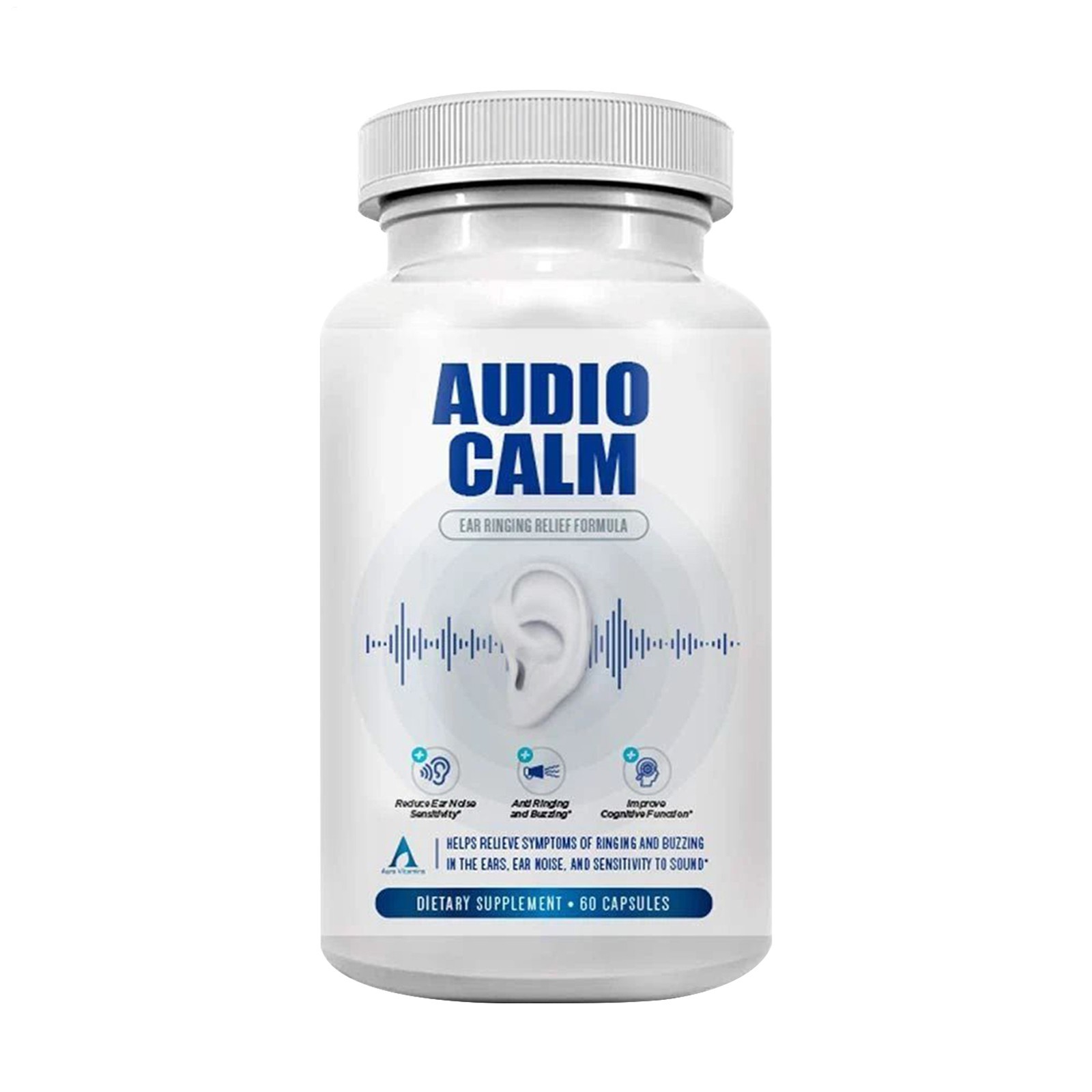Audio Calm - Tinnitus Relief Supplement | Natural Stop Tinnitus Solution - Relie