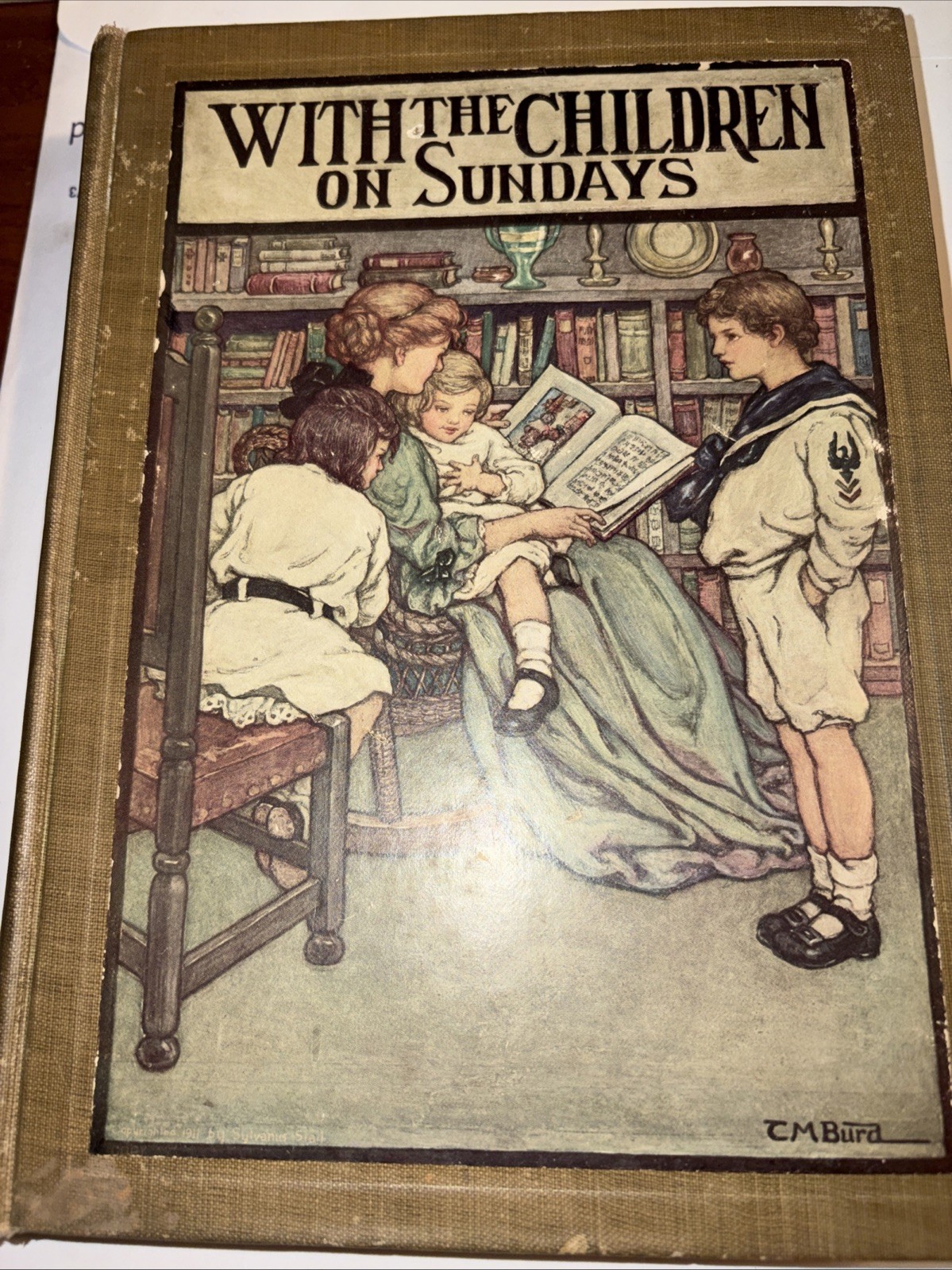 1911 Antique Christian Literature Book \