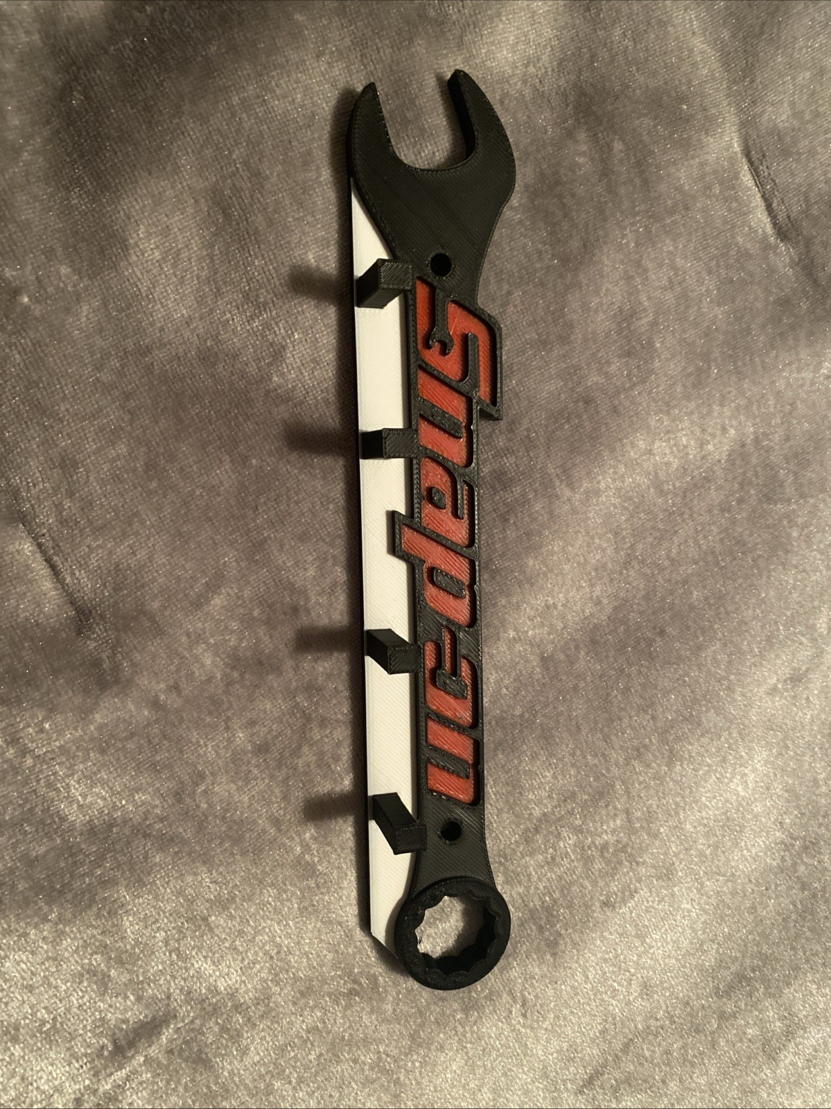 Snap-On Key Ring Holder Tools Cars Garage Home 3D Printed Snap-On Key Ring Holder Tools Cars Garage Home 3D Printed