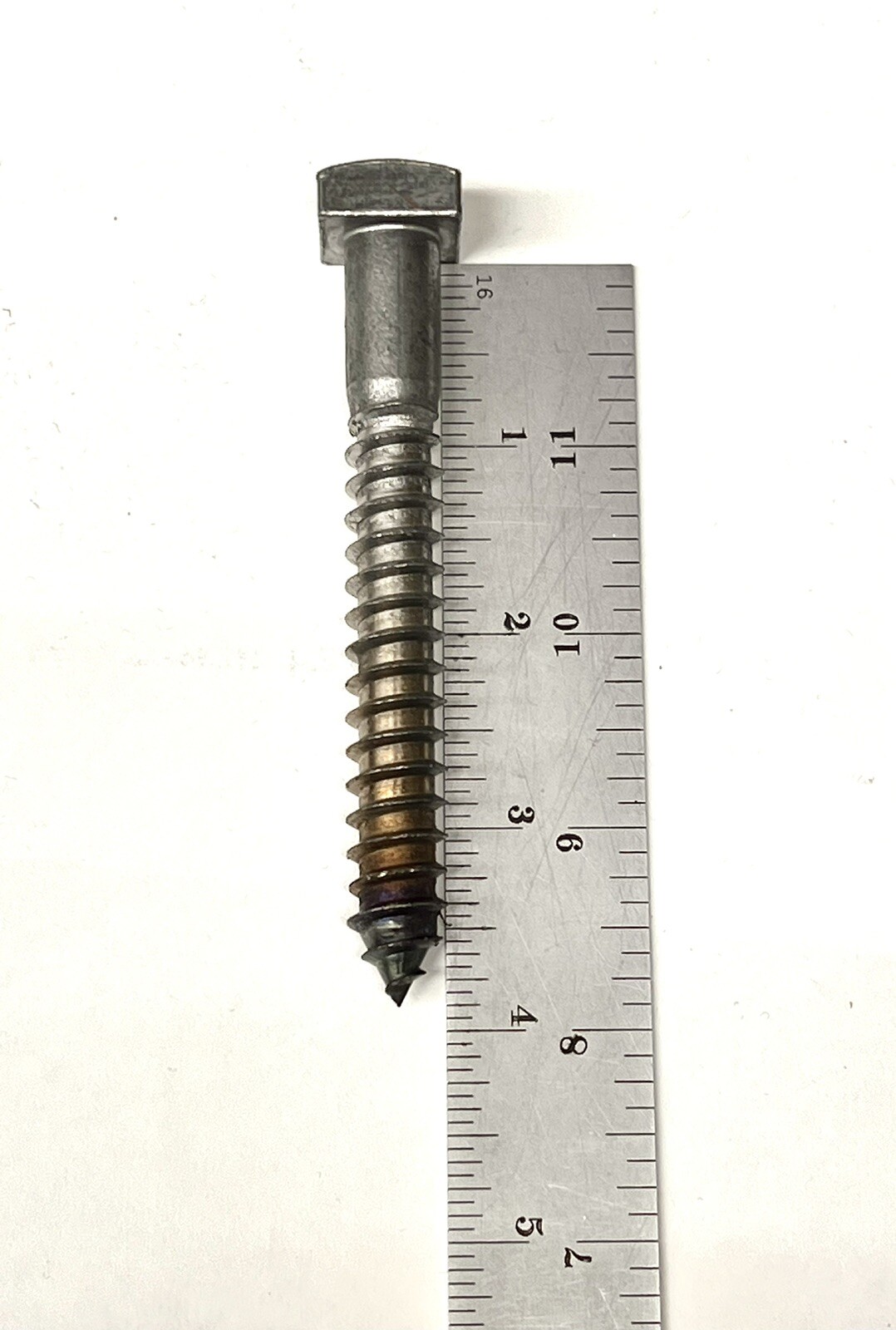 (100) 1/2 x 4 Square Head Lag Bolt Screw Antique (3/4