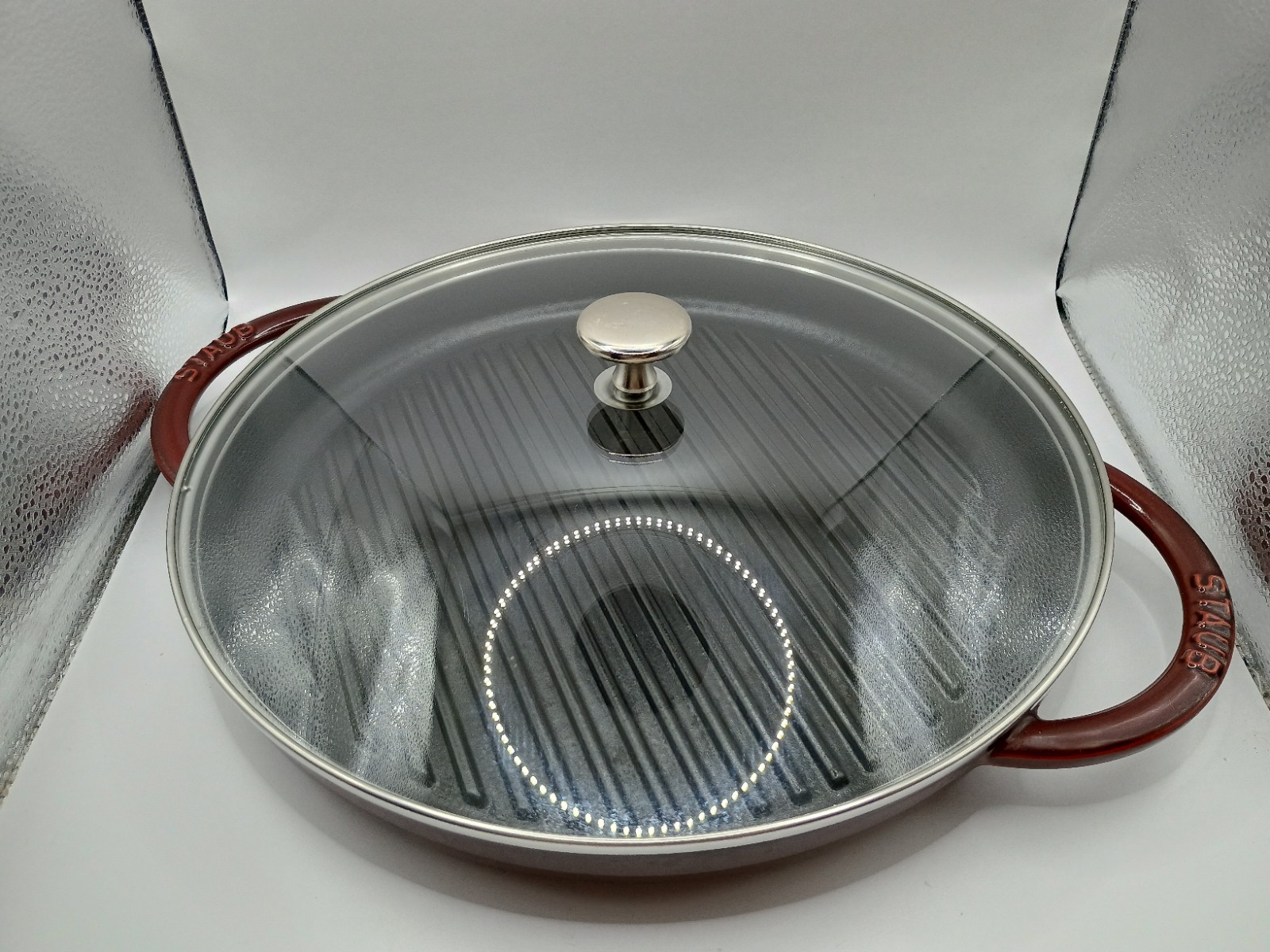 Cast Iron Staub Steam Grill w/ Lid 12\