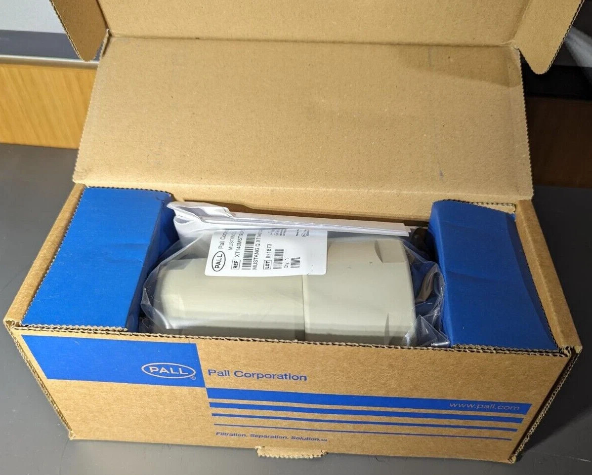 Pall Mustang Q XT140MSTGQP05 Chromatography Membrane Capsule New Pall Mustang Q XT140MSTGQP05 Chromatography Membrane Capsule New