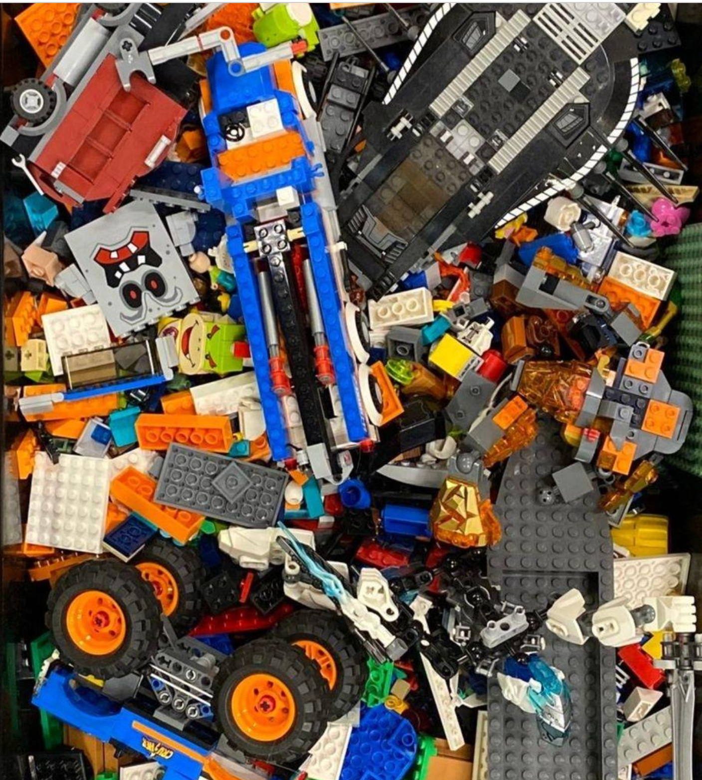 LEGO 20 lbs Pounds BULK Random Parts Pieces Building Plates Blocks LEGO 20 lbs Pounds BULK Random Parts Pieces Building Plates Blocks