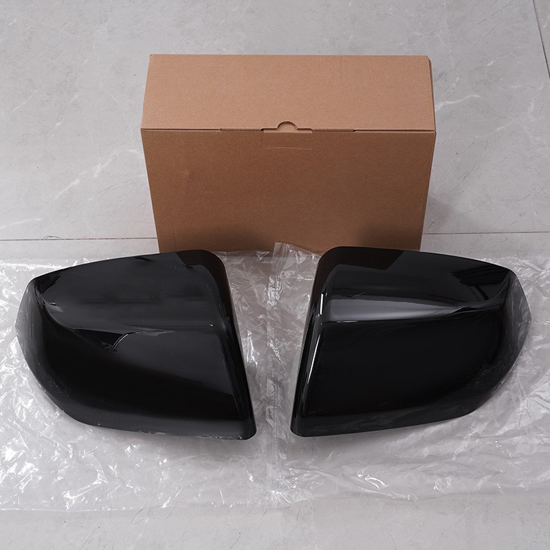Glossy Black Mirror Cover Caps Overlays For Tahoe Suburban GMC Yukon 2021-2025