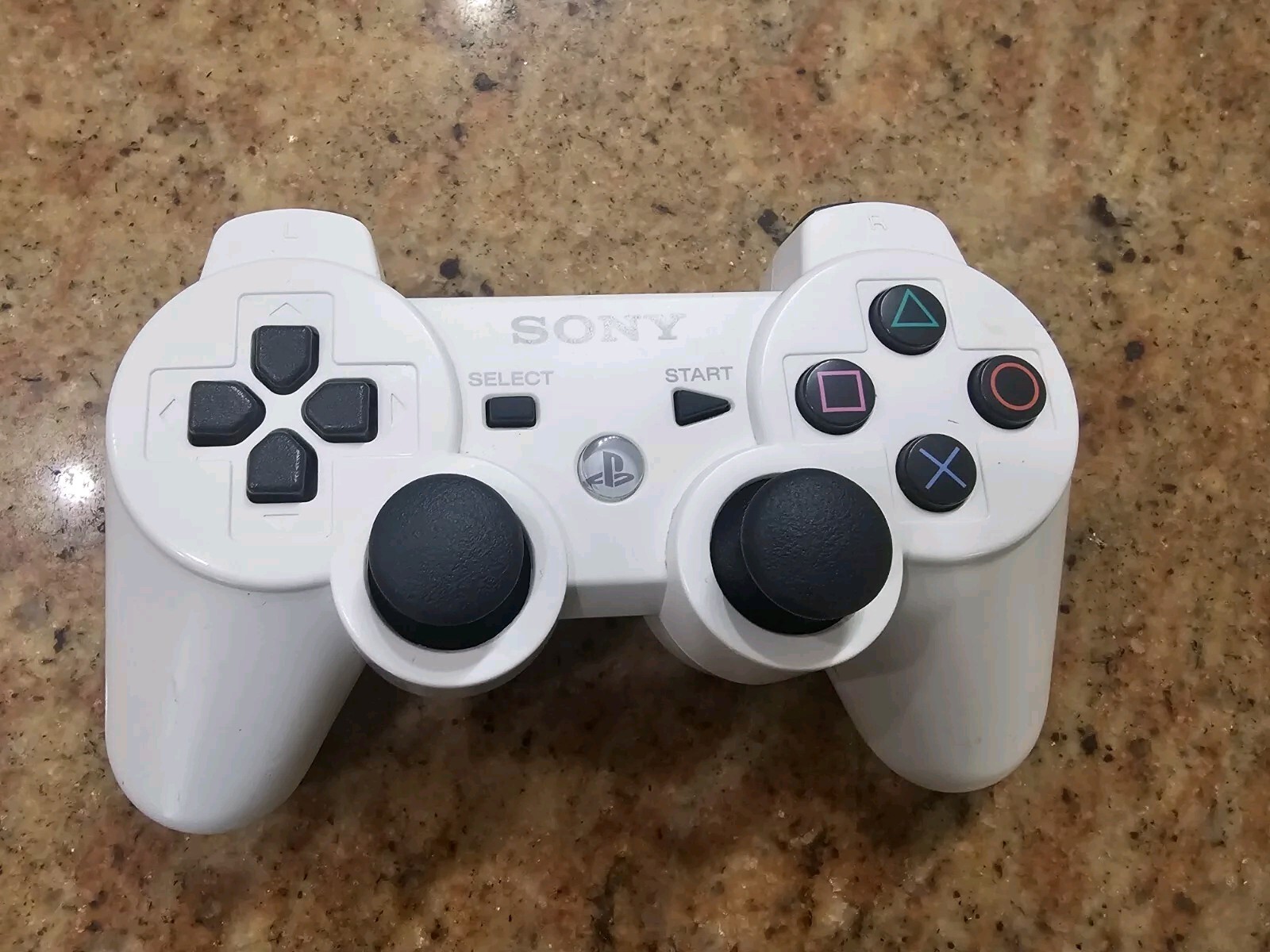 OEM Sony PS3 White Dualshock 3 Controller PlayStation 3 *TESTED* OEM Sony PS3 White Dualshock 3 Controller PlayStation 3 *TESTED*