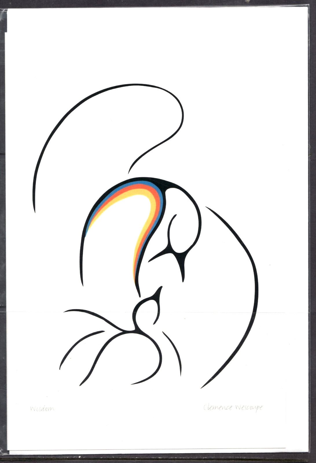WISDOM - Doves - Ojibwa Woodland - Clemence Wescoupe - New 6