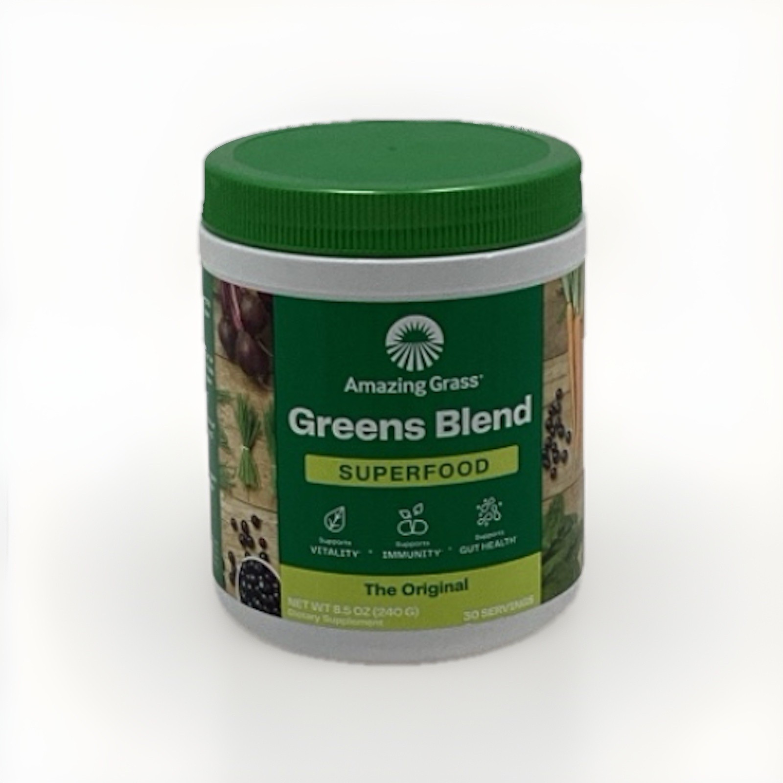 AMAZING GRASS SUPERFOOD GREENS BLEND THE ORIGINAL 8.5 OZ EXP 10/26 OR BETTER AMAZING GRASS SUPERFOOD GREENS BLEND THE ORIGINAL 8.5 OZ EXP 10/26 OR BETTER