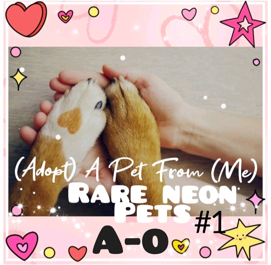 🌺 AÐOPT (All Stuff FRM M3) Today 🌸 Set #1 🌟Rare🌟 🖤 Meegas & Neeons 🌺