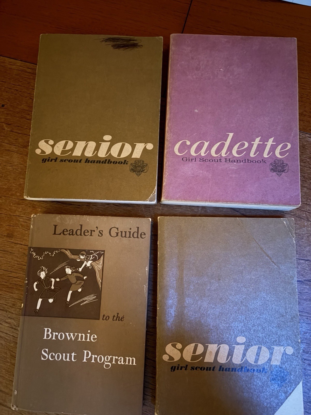 Vintage Brownie Girl Scout Books