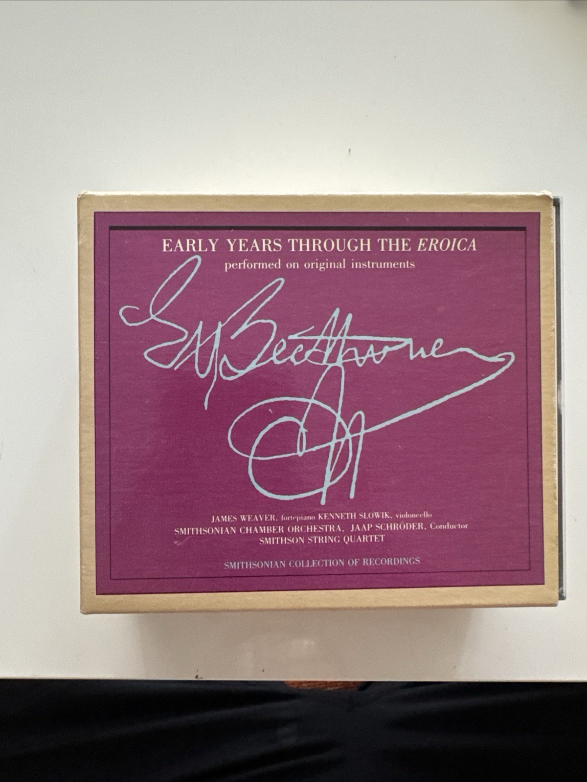 Beethoven: Early Years Through The Eroica (1988, Smithsonian ND 0320) 6 CDs Beethoven: Early Years Through The Eroica (1988, Smithsonian ND 0320) 6 CDs