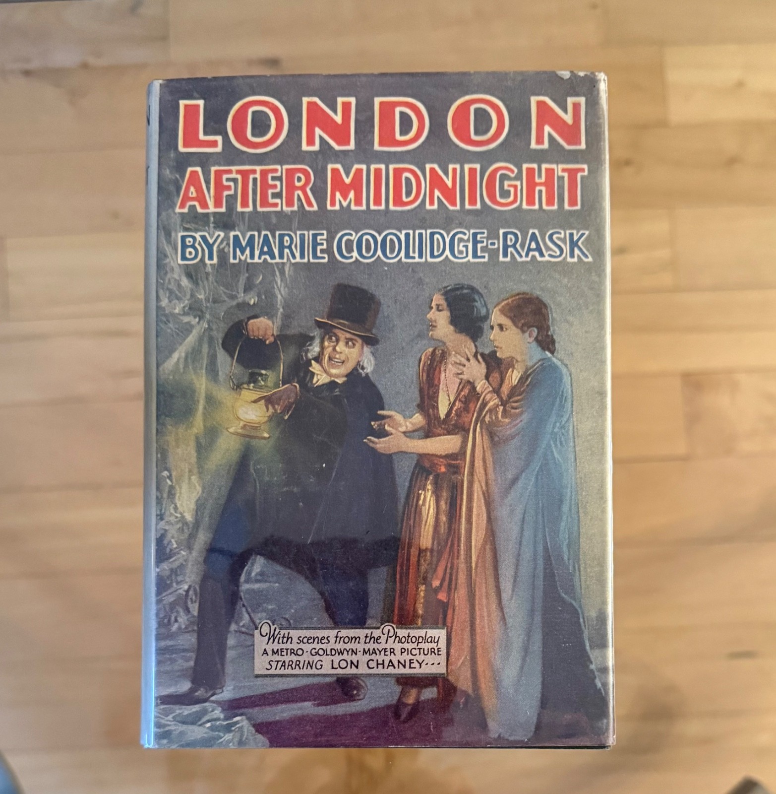 London After Midnight Marie Coolidge-Rask Photoplay Lon Chaney- HC Original DJ