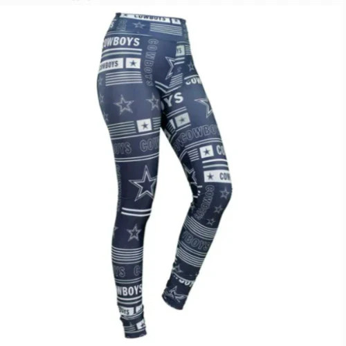 NFL Women\'s Team Column Legging, Dallas Cowboys, Large NFL Women\'s Team Column Legging, Dallas Cowboys, Large