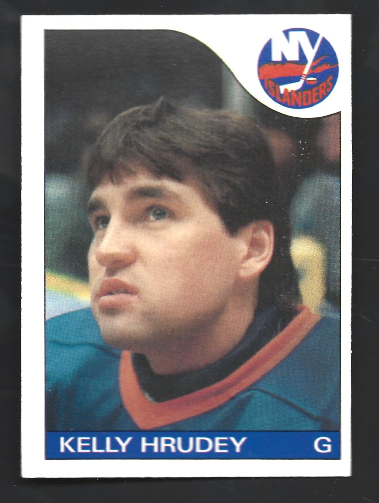 1985-86 OPC O-Pee-Chee #122 Kelly Hrudey rookie New York Islanders 1985-86 OPC O-Pee-Chee #122 Kelly Hrudey rookie New York Islanders