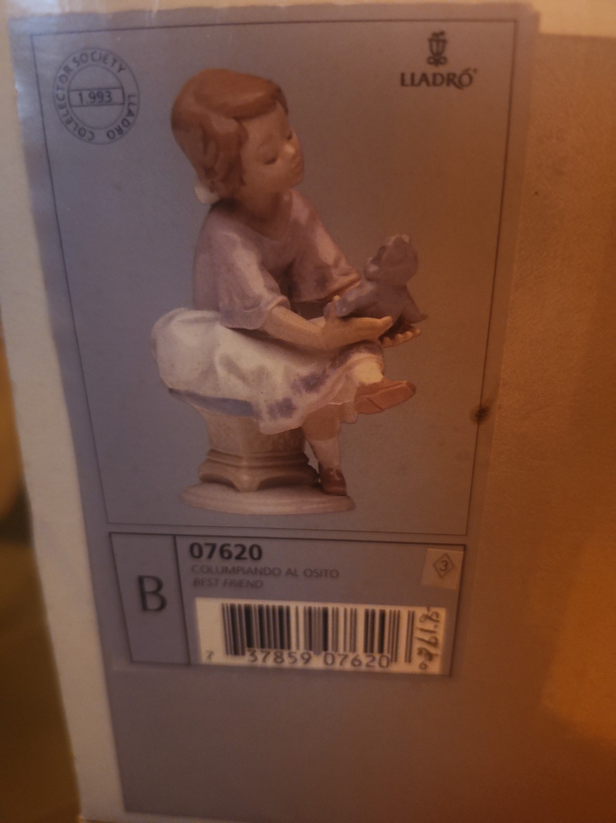 LLADRO Porcelain BEST FRIEND #7620 In Original Box Made in Spain LLADRO Porcelain BEST FRIEND #7620 In Original Box Made in Spain