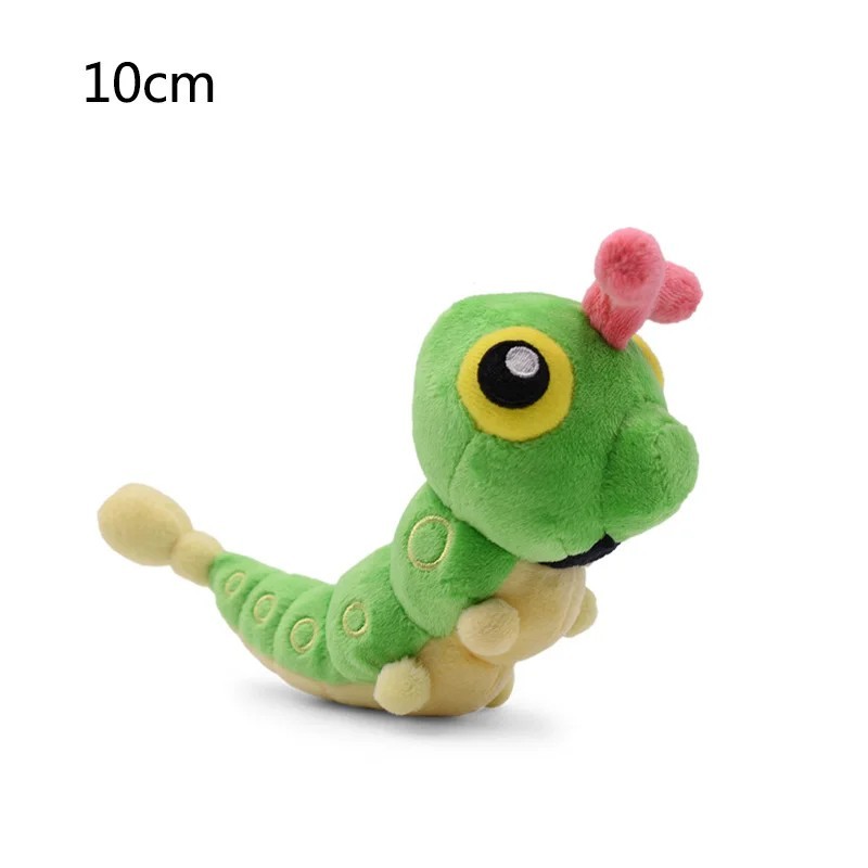 Kawaii Shiny Caterpie Plush Toys Poke me on Fit Caterpie Stuffed Animal Doll** Kawaii Shiny Caterpie Plush Toys Poke me on Fit Caterpie Stuffed Animal Doll**