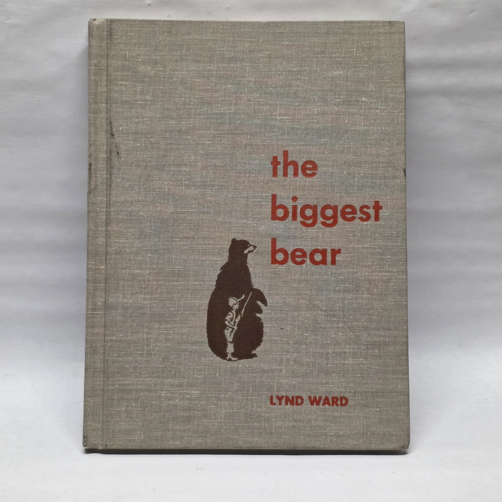 Vintage 1952 The Biggest Bear by Lynd Ward | Caldecott Medal Winner | Reinforced