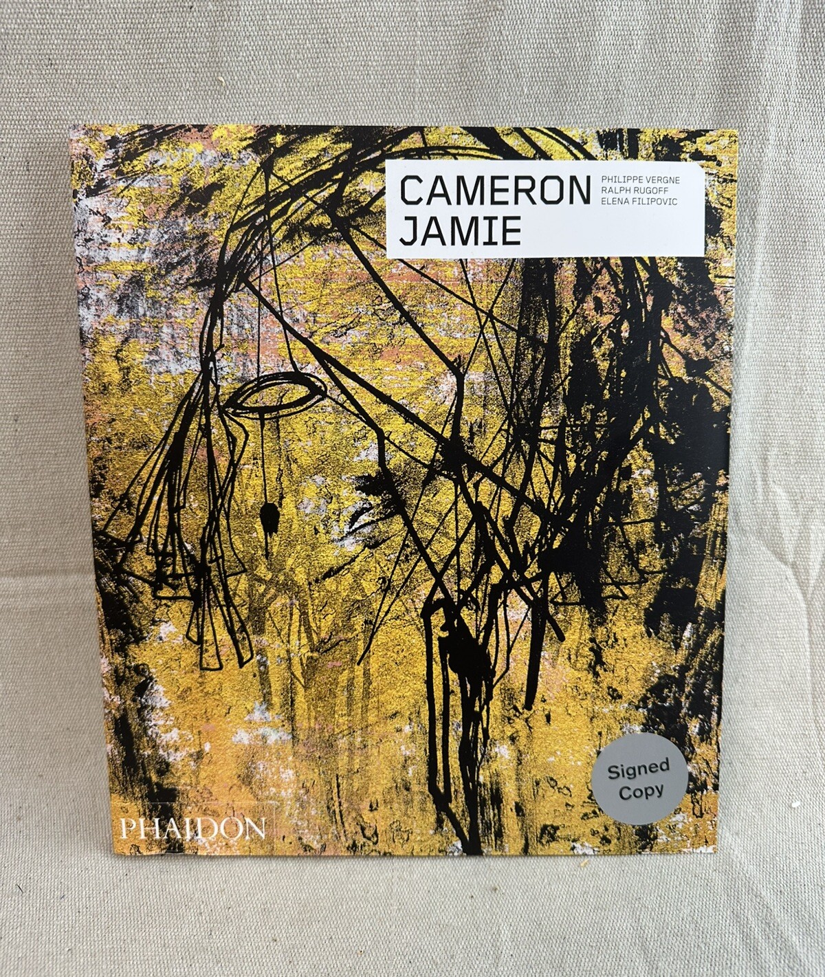 SIGNED ~ Cameron Jamie ~ 2024 Monograph ~ Phaidon Contemporary Artists NEW