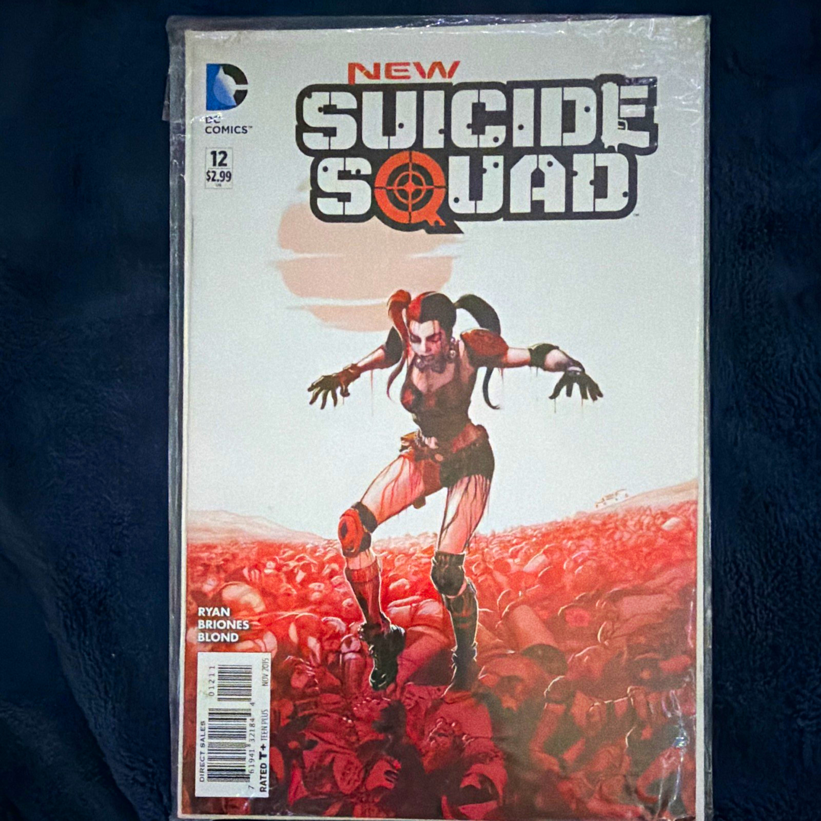 DC Comics New Suicide Squad #12 (2015) Harley Quinn Suicide Squad Ryan Briones