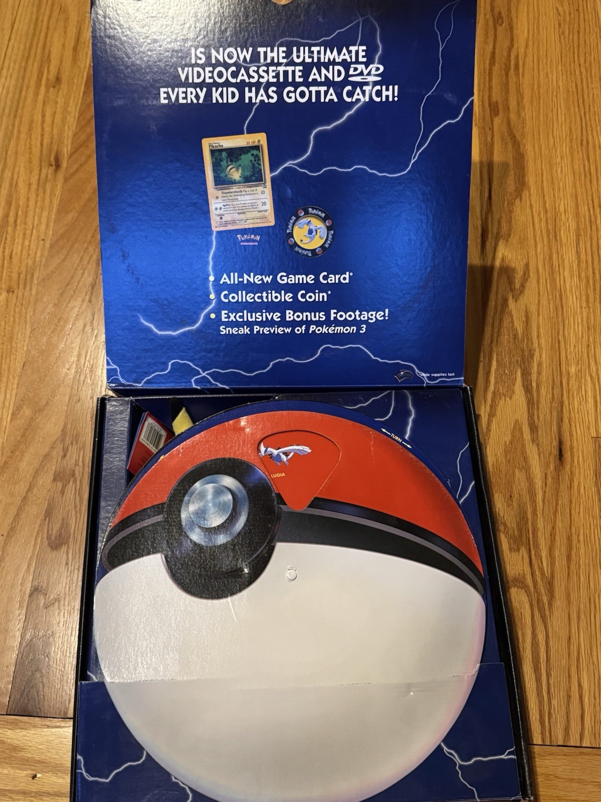 Pokemon 2000 Movie Press Kit With Screener VHS WB Promo Pikachu HTF Rare Pokemon 2000 Movie Press Kit With Screener VHS WB Promo Pikachu HTF Rare