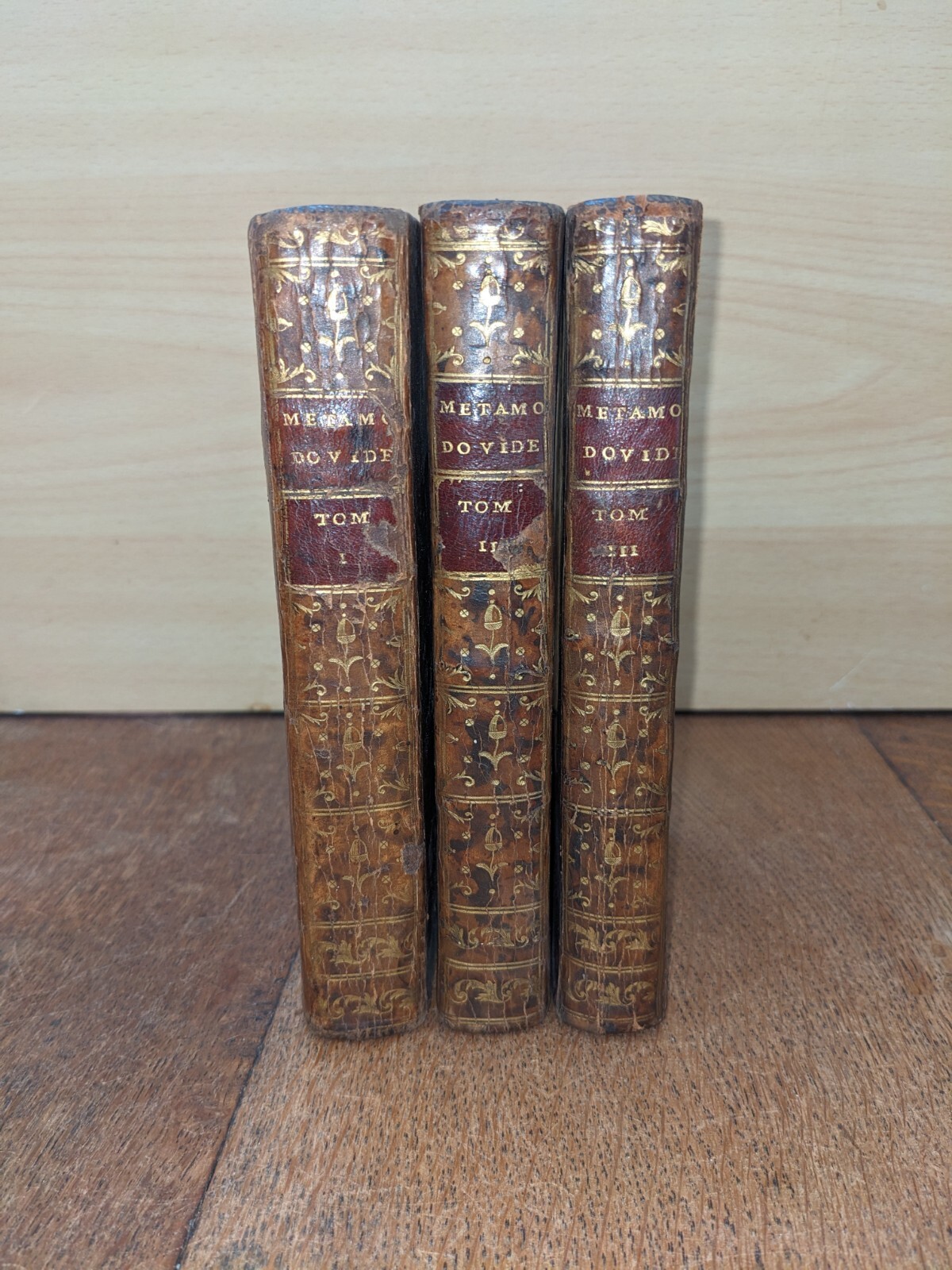 antique book-l\'Abbé Banier - Les Métamorphoses d\'Ovide 3/3 - 1757