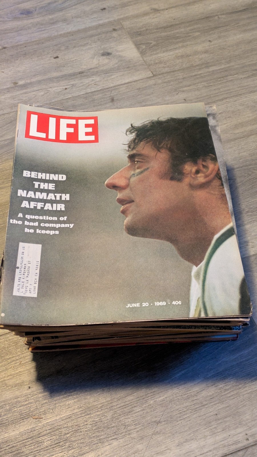 ** VINTAGE LIFE MAGAZINE LOT 1969   (38 ISSUES) SUPERB CONDITION MUST SEE RARE**