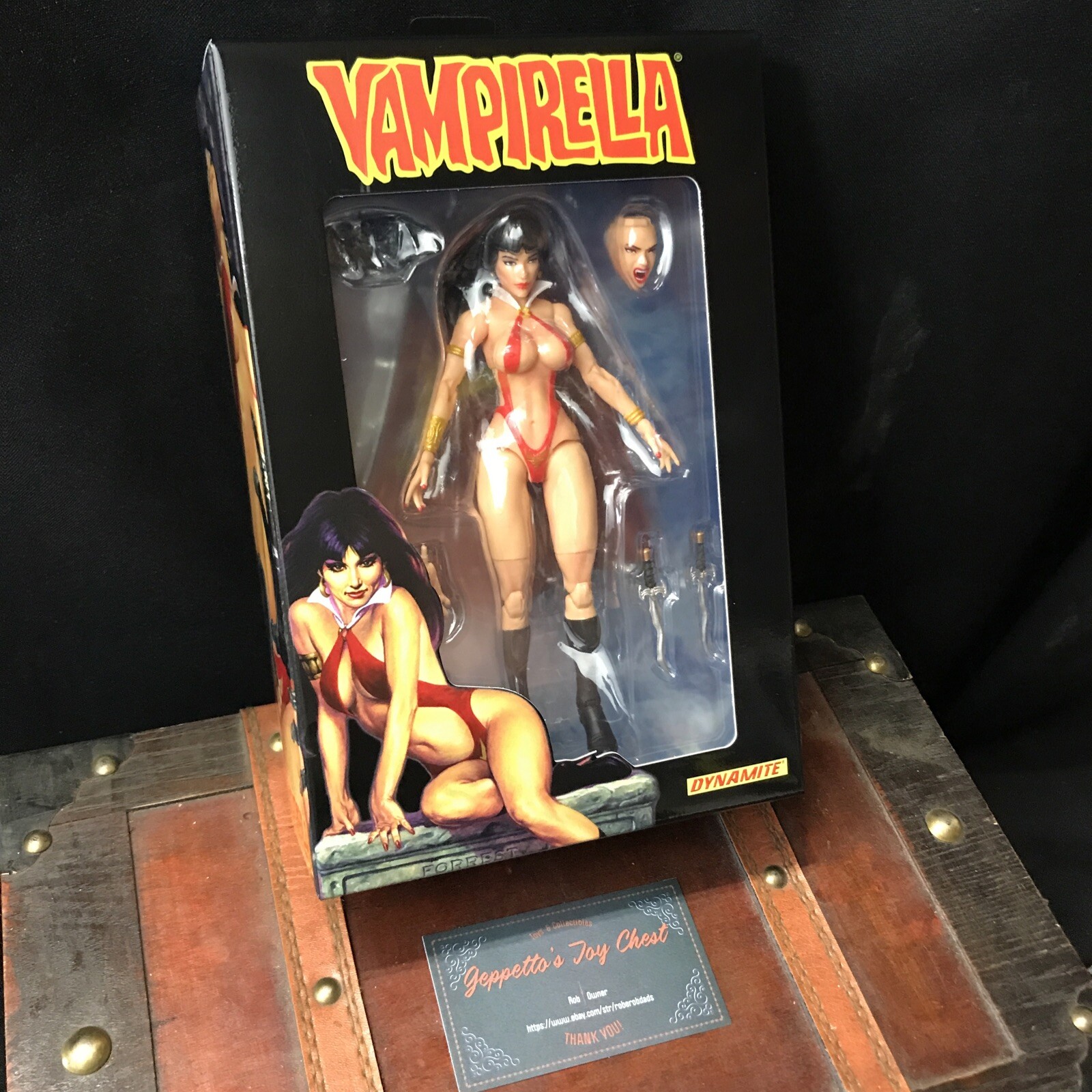 Vampirella Executive Replicas 6-Inch Action Figure Limited Edition 4 Available Vampirella Executive Replicas 6-Inch Action Figure Limited Edition 4 Available