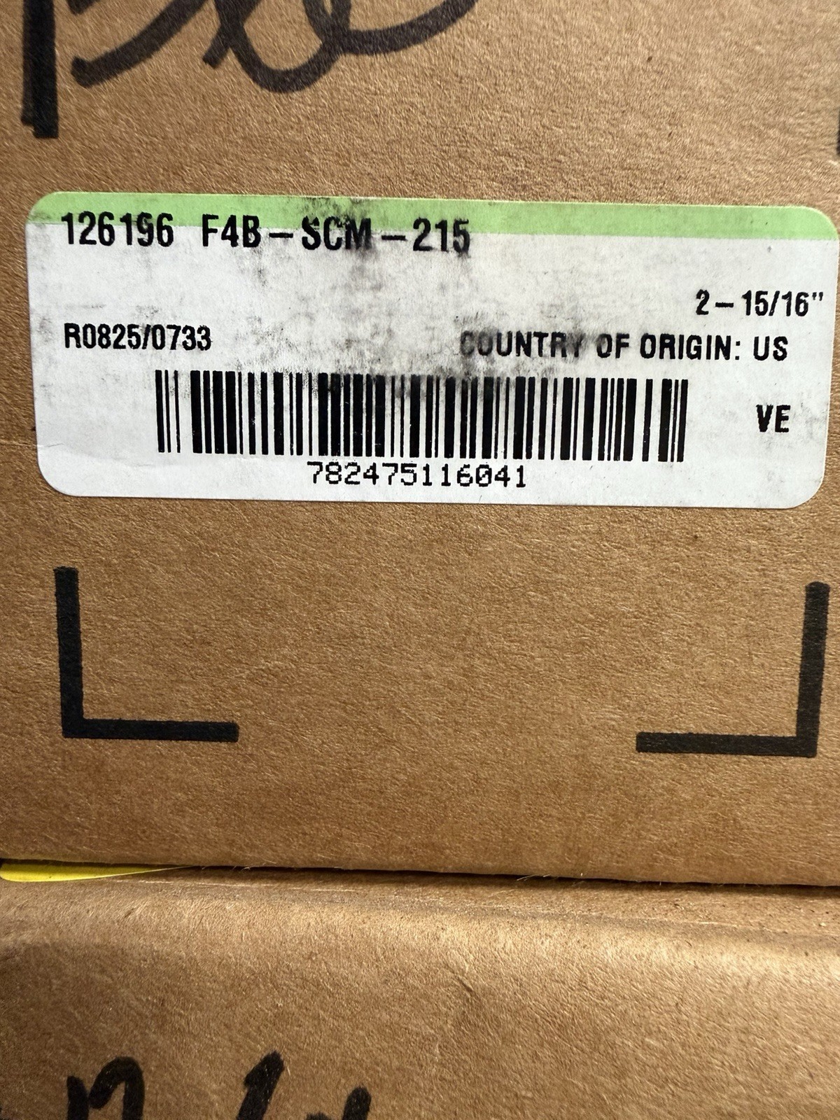 Dodge F4B-SCM-215 4 Bolt Flange Ball Bearing 2-15/16 Dodge F4B-SCM-215 4 Bolt Flange Ball Bearing 2-15/16
