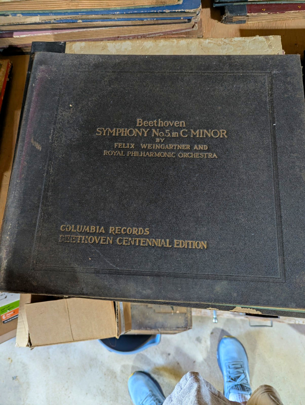 78 Rpm Columbia Records Beethoven Symphony No. 5 Op. 67 Weingartner RPO 78 Rpm Columbia Records Beethoven Symphony No. 5 Op. 67 Weingartner RPO