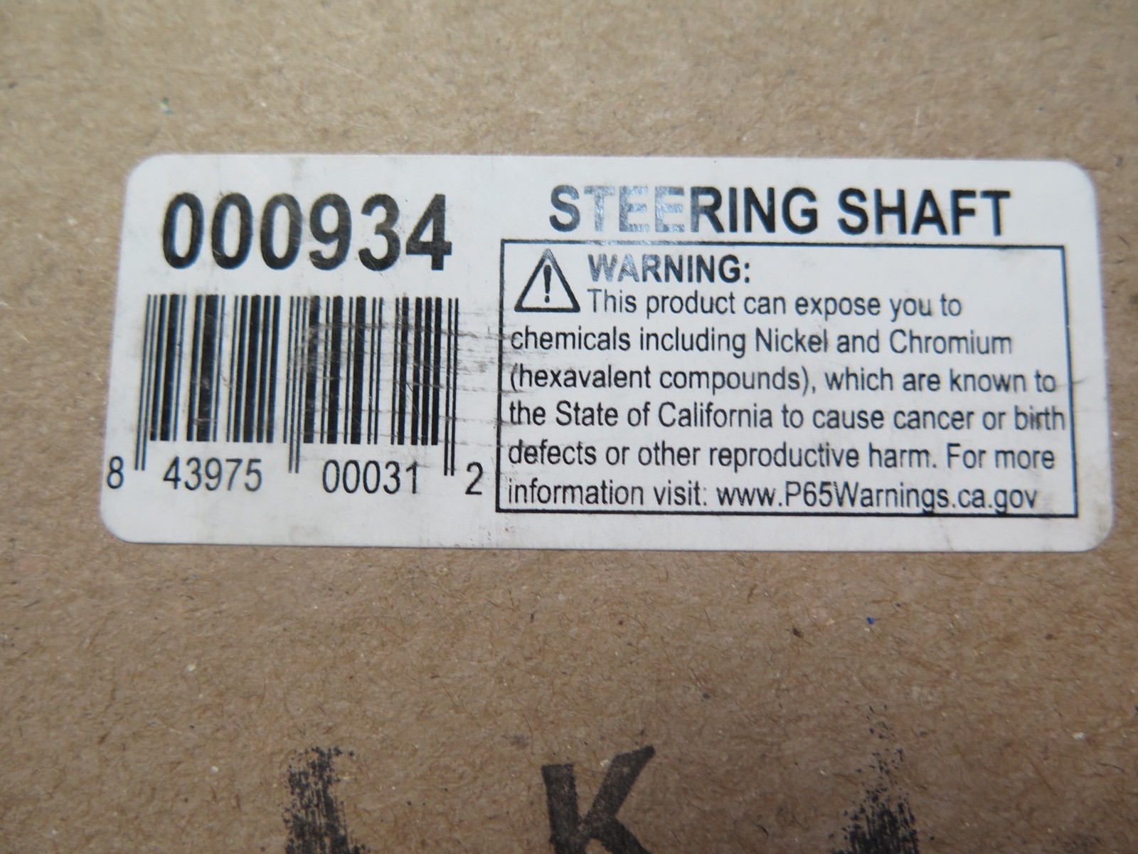 Borgeson 000934 Steering Shaft 79-91 Chevy GMC C/K Truck Blazer Suburban (10C1)
