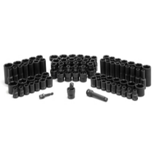 Grey Pneumatic 1281 3/8 Drive 81Pc Complete Impact Socket Set Grey Pneumatic 1281 3/8 Drive 81Pc Complete Impact Socket Set