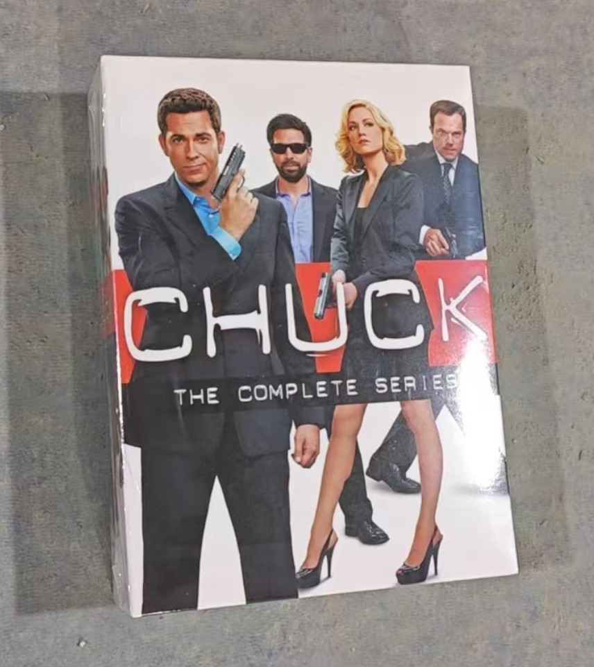 Chuck The Complete Seasons 1-5 DVD (23-Discs Box Set) Zachary Levi Brand New Chuck The Complete Seasons 1-5 DVD (23-Discs Box Set) Zachary Levi Brand New
