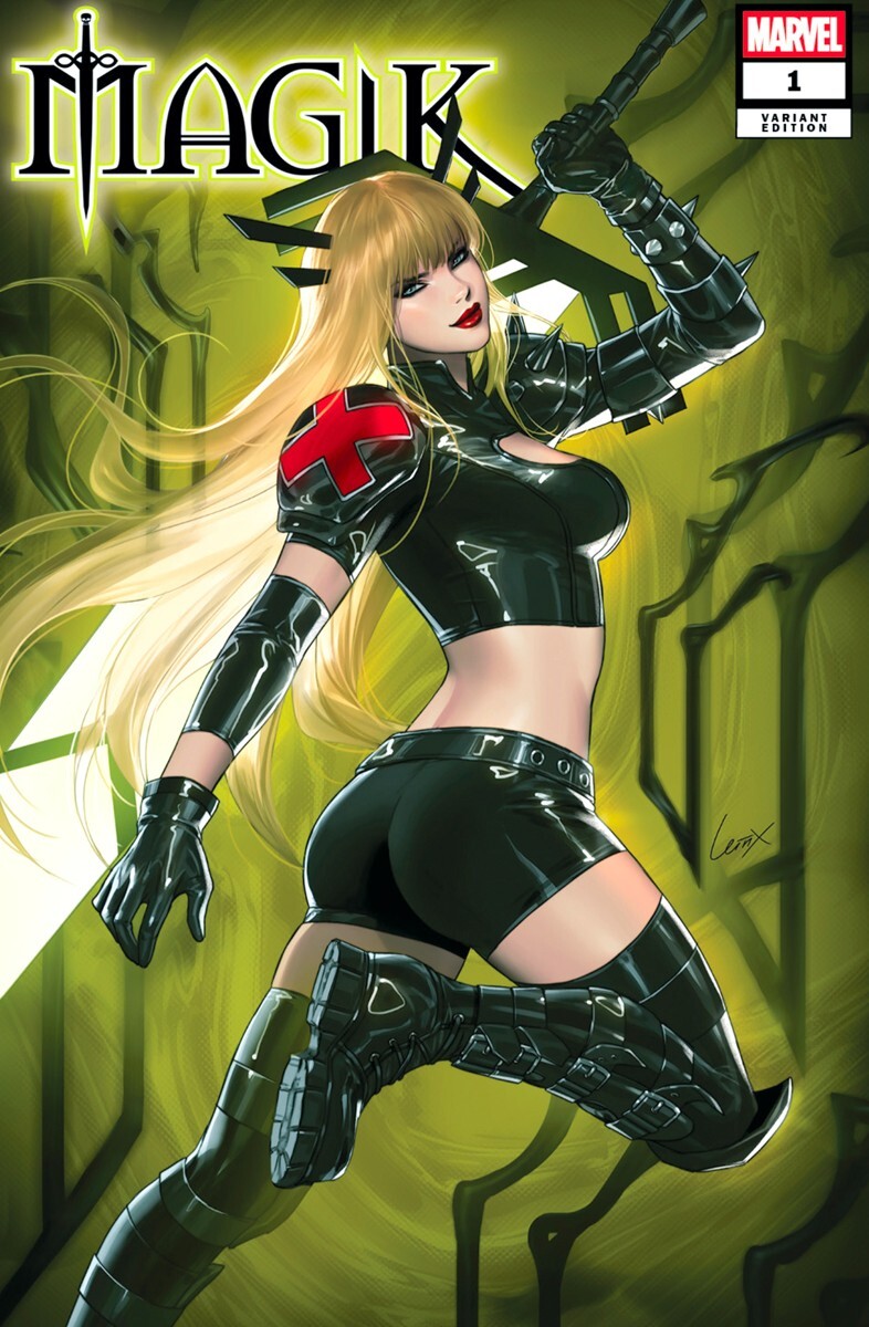 MAGIK #1 - LEIRIX LI TRADE VARIANT KNIGHT OF COMICS EXCLUSIVE MARVEL 2025 MAGIK #1 - LEIRIX LI TRADE VARIANT KNIGHT OF COMICS EXCLUSIVE MARVEL 2025