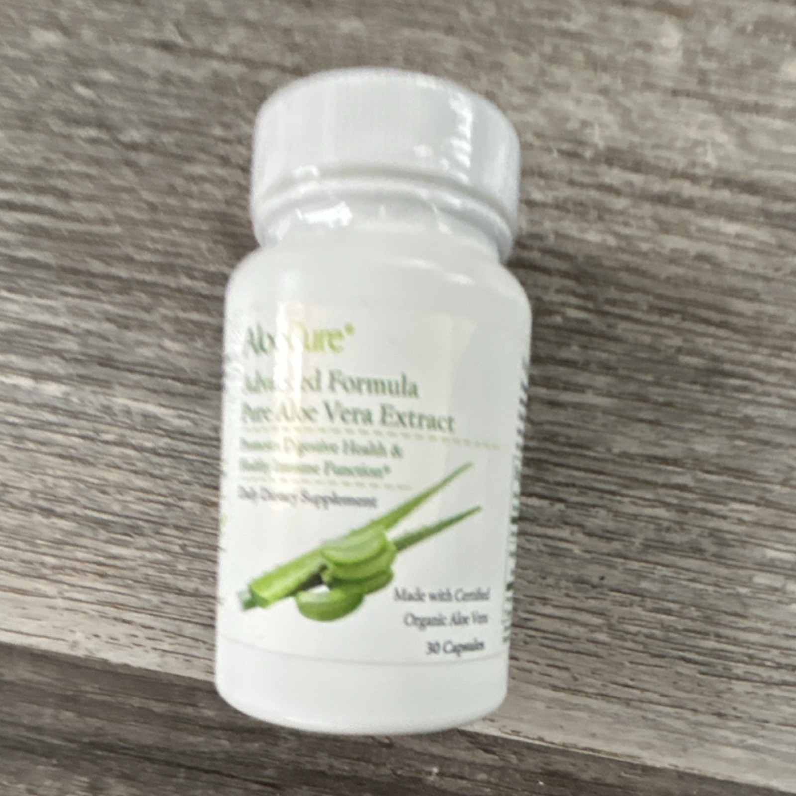 AloeCure Advanced Formula Pure Aloe Vera Extract Digestive Support 30 Capsules AloeCure Advanced Formula Pure Aloe Vera Extract Digestive Support 30 Capsules