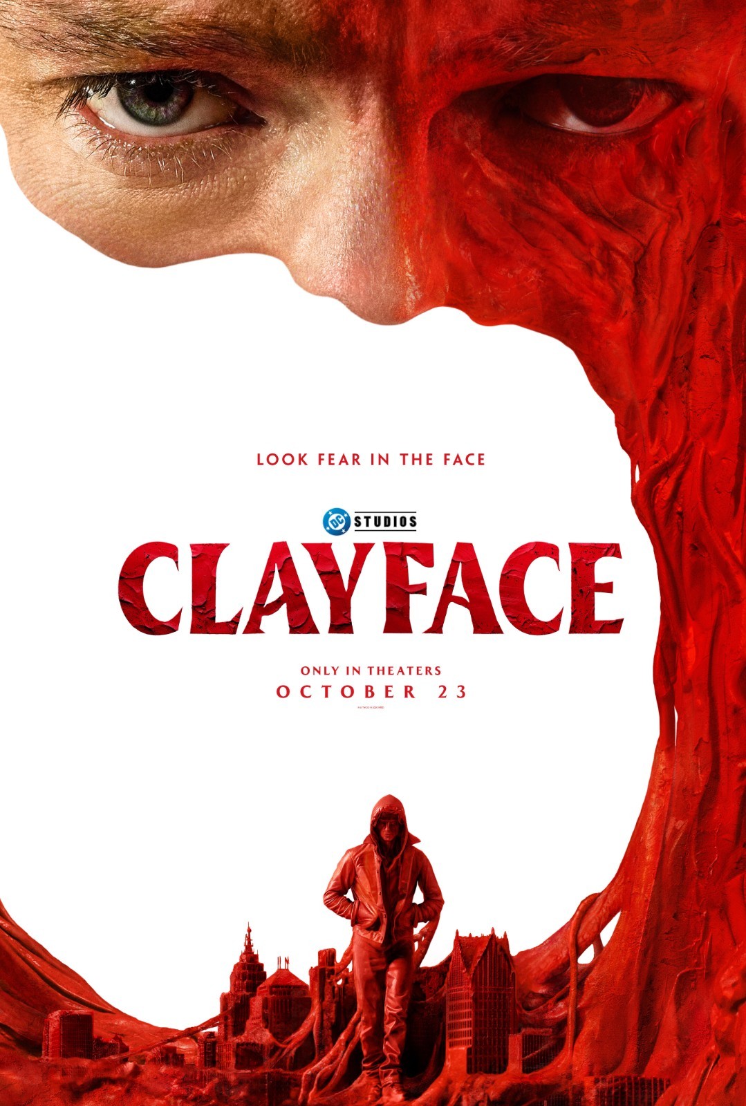 Clayface movie poster (b)  - 11 x 17 inches