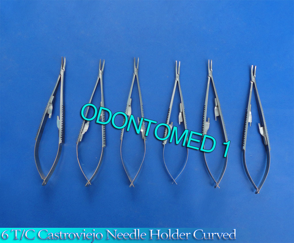 6 T/C Castroviejo Needle Holder 9\ 6 T/C Castroviejo Needle Holder 9\
