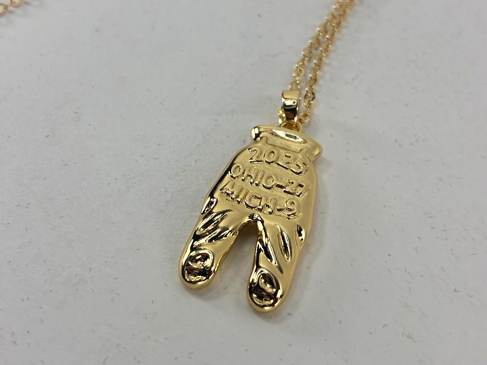 2025 Ohio State Gold Pants Pendant Collectors Edition TTUN 