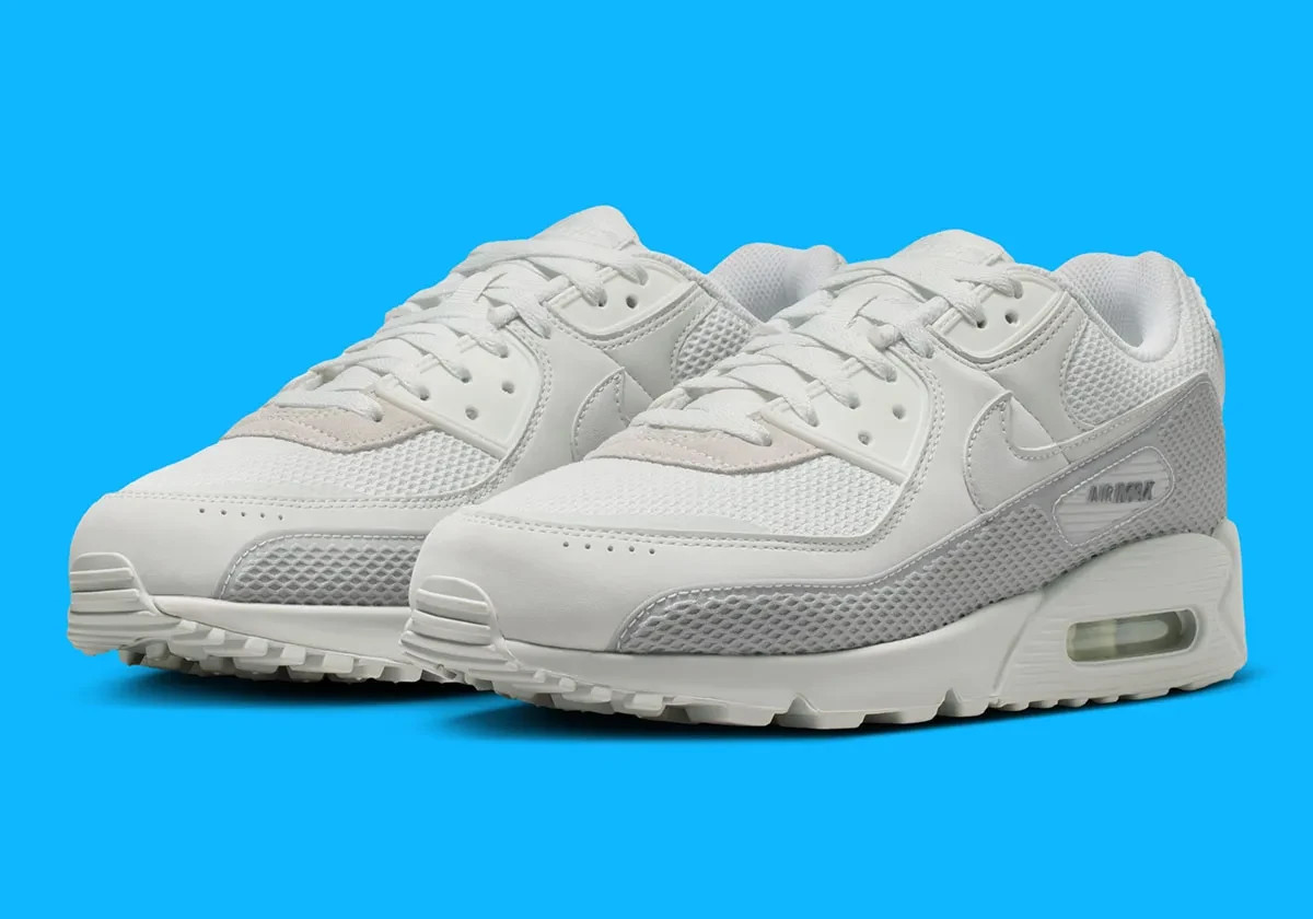Nike Air Max 90 Premium Off White Grey Fog IM5759-100 Size 11 +$20 Discount