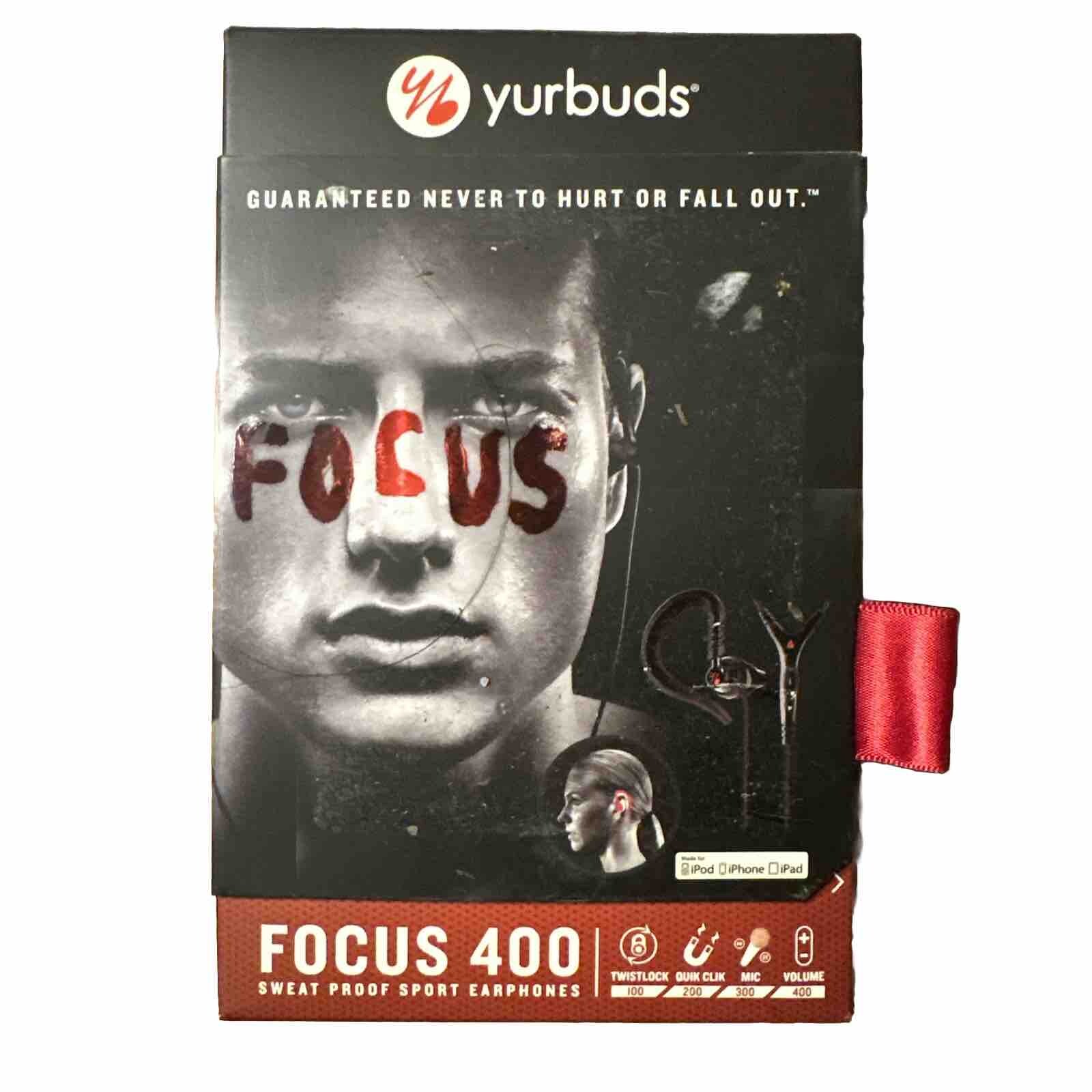 yurbuds Focus 400 Ironman Series Sweat Proof Sport Earphone - READ DESCRIPTION