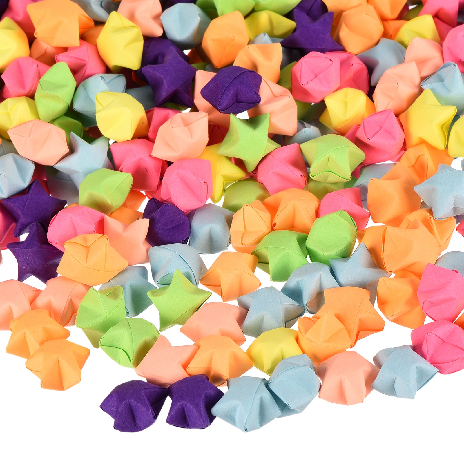 952pcs Pre-made Origami Lucky Stars Paper Wishing Star Multicolor