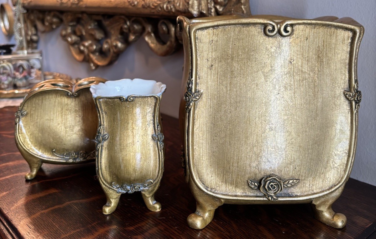 Jane Seymour’s St Catherine’s Court~ 3 Piece Bathroom Set~Preowned