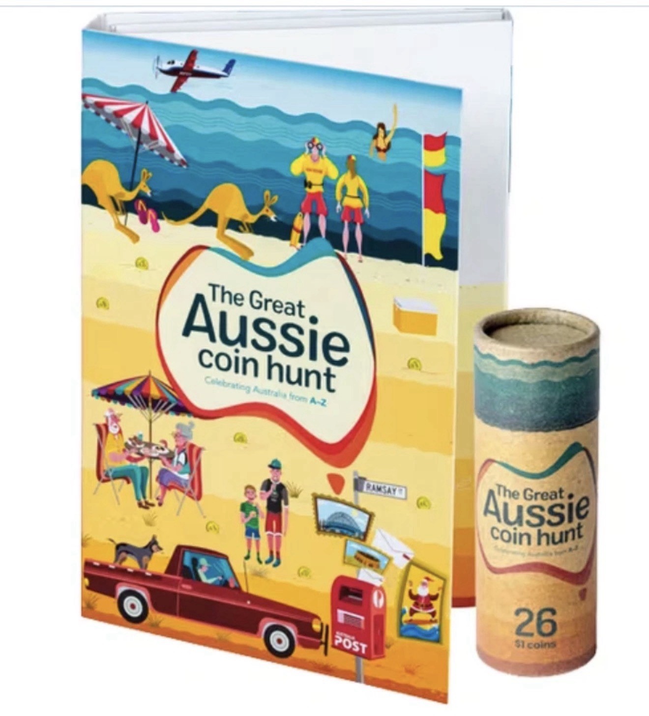 2019 GREAT AUSSIE COIN HUNT $1 COINS FULL SET OF 26 (A-Z) Unopened-Brand New-Wow